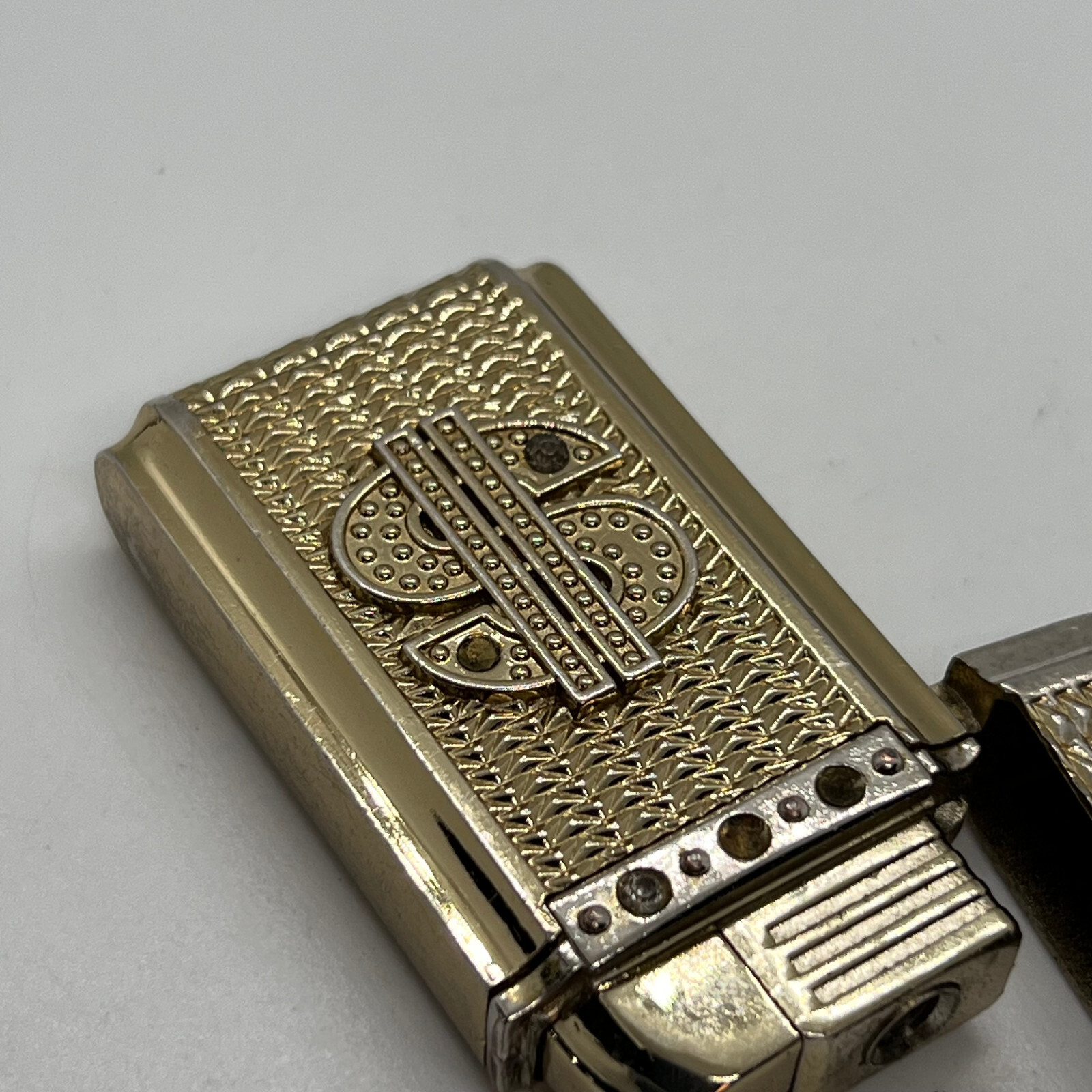 Vintage Lighter Dollar Ussr Cigarette Soviet Russia Rare Gas Russian Petrol Old