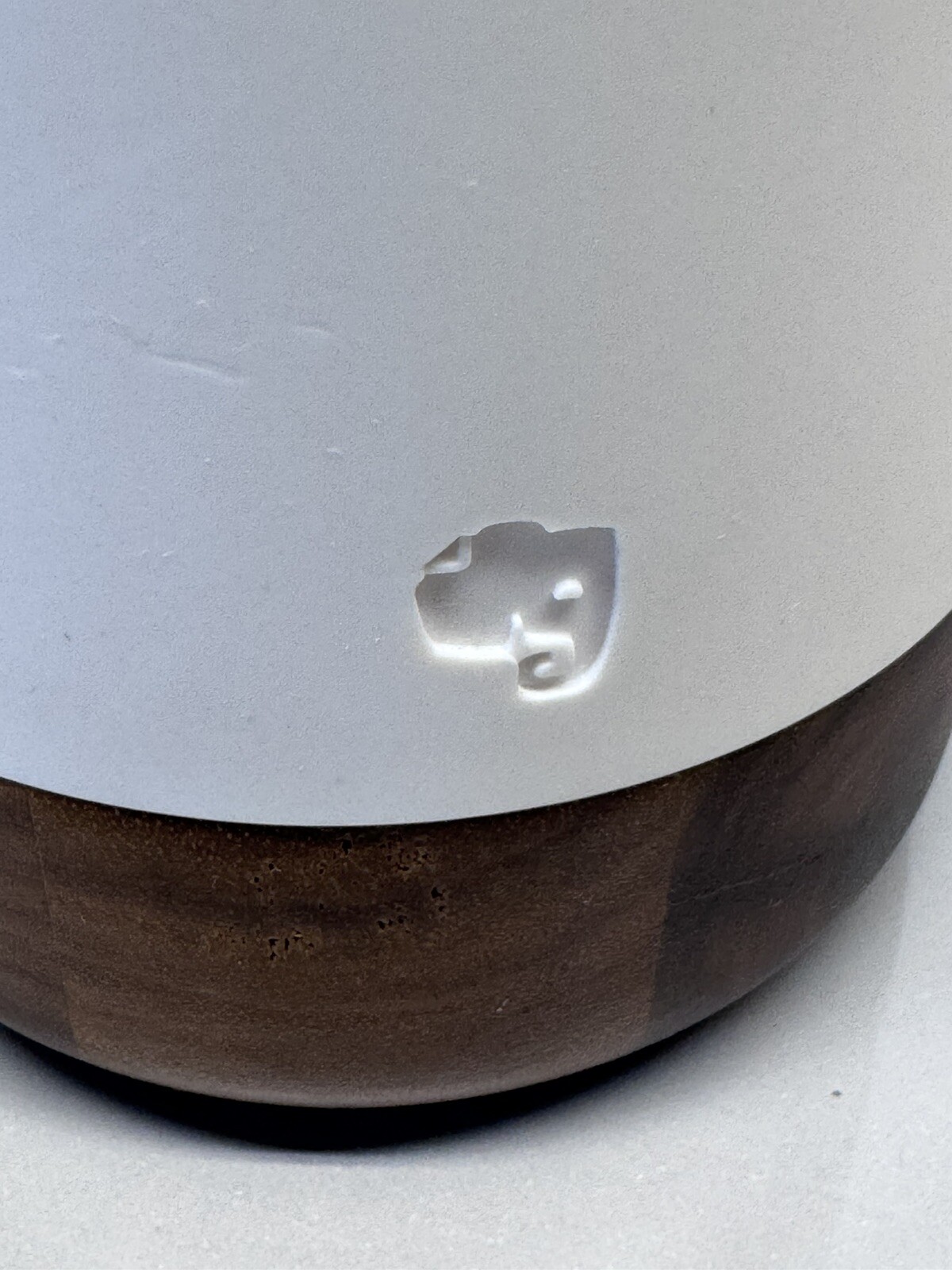 Evernote Pfeiffer Slotted Cup Powder Solid Walnut Wood Base Limited Edition READ
