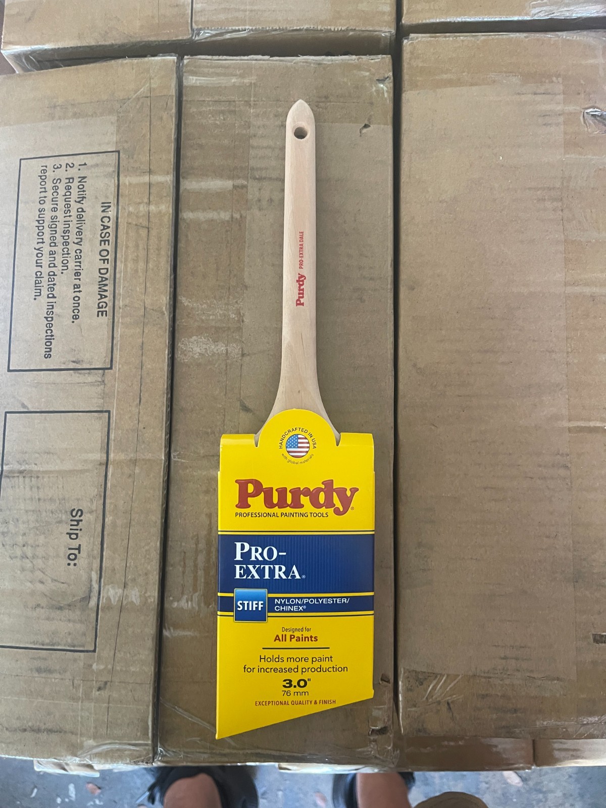 Purdy Pro-Extra 3" Stiff Nylon/Polyester/Chinex Paint Brush 76mm New
