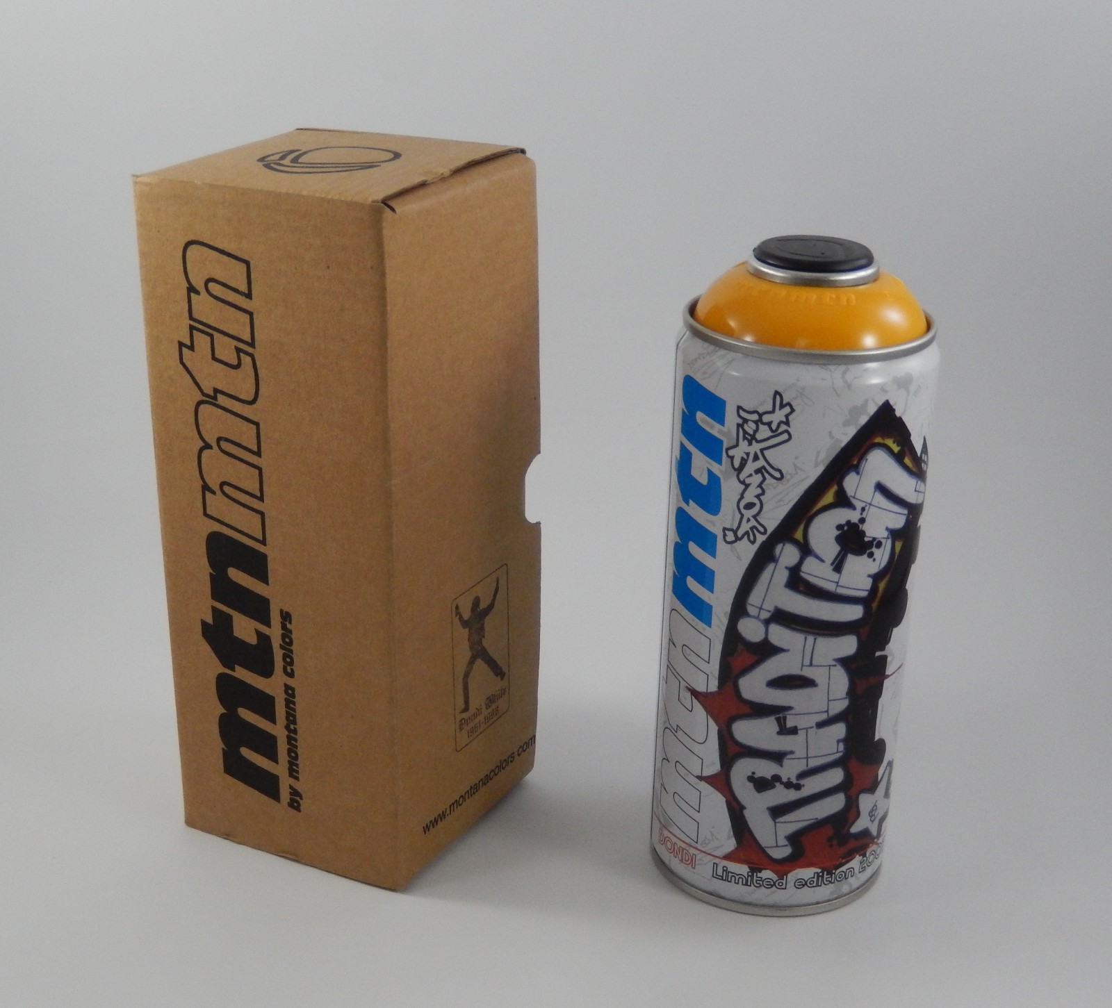 Montana Colors Limited Edition Dondi 2007 Spray Paint Can Medium Yellow