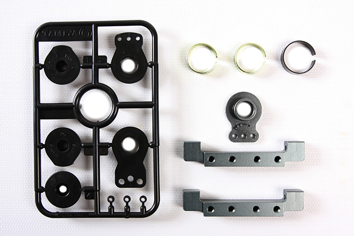 Tamiya 56537 Aluminum Dual Servo Mount w/Hi-Torque Saver for 1/14 Tractor Truck