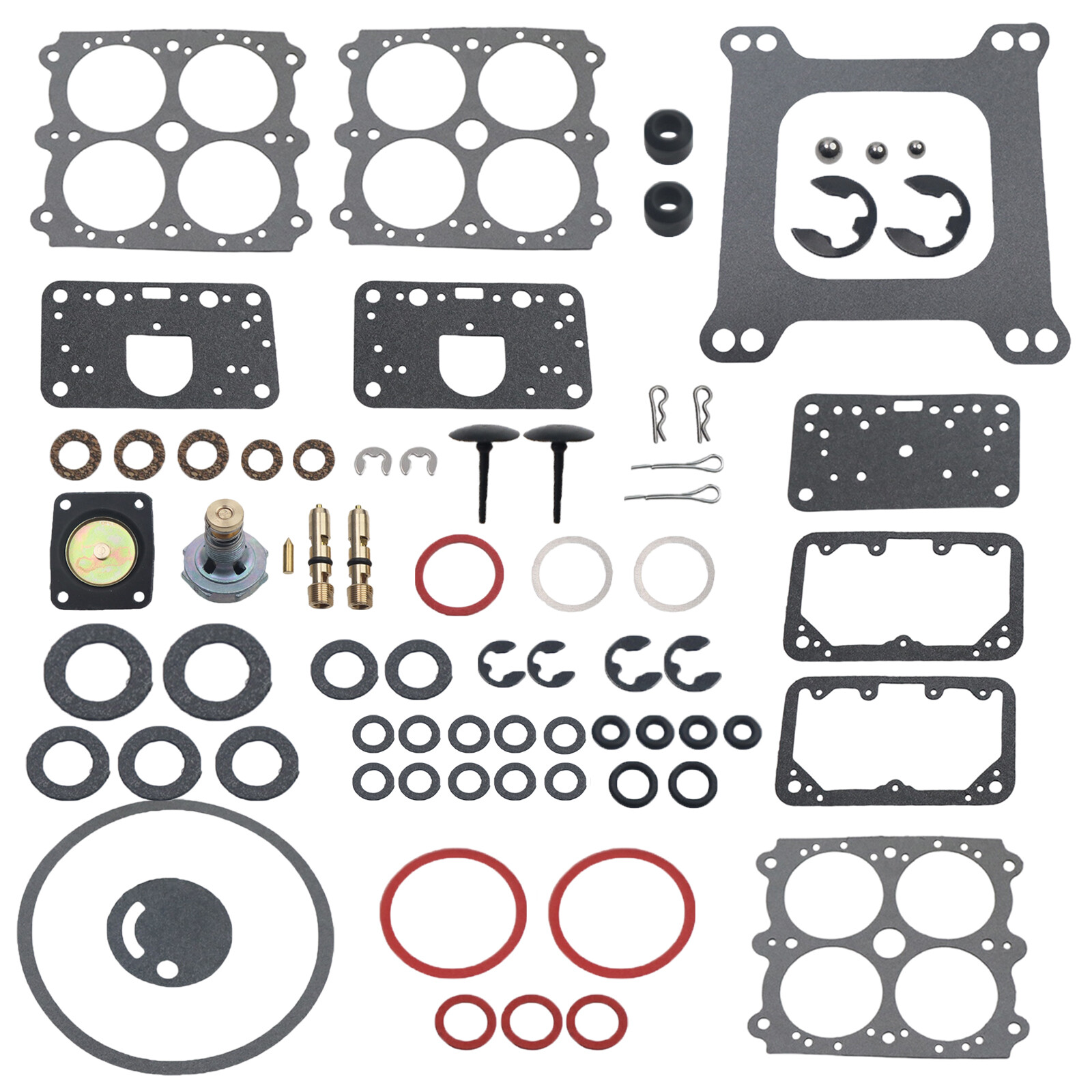 Carburetor Rebuild Kit 1850 3310 9776 80457 80670 80508 Replace Holley