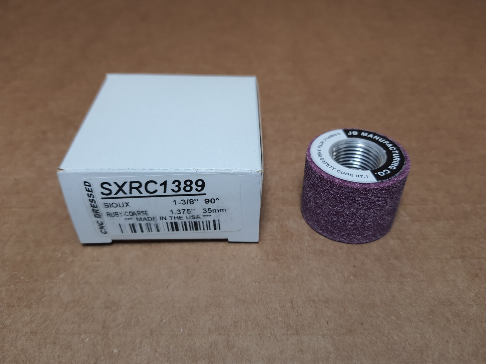 1-3/8" Sioux Valve Seat Grinding Wheel (Ruby Coarse)