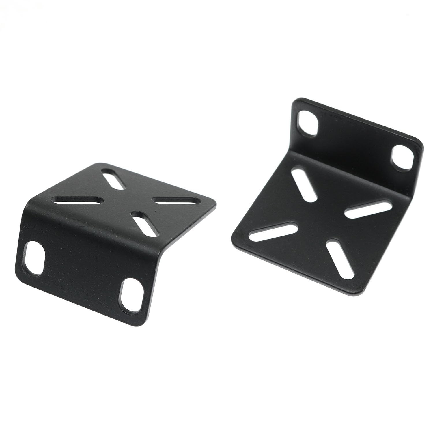 2 Pack Adjustable Rack Ears Mount Kit 17.3 Inch Wide Switch Strong Durable Brack