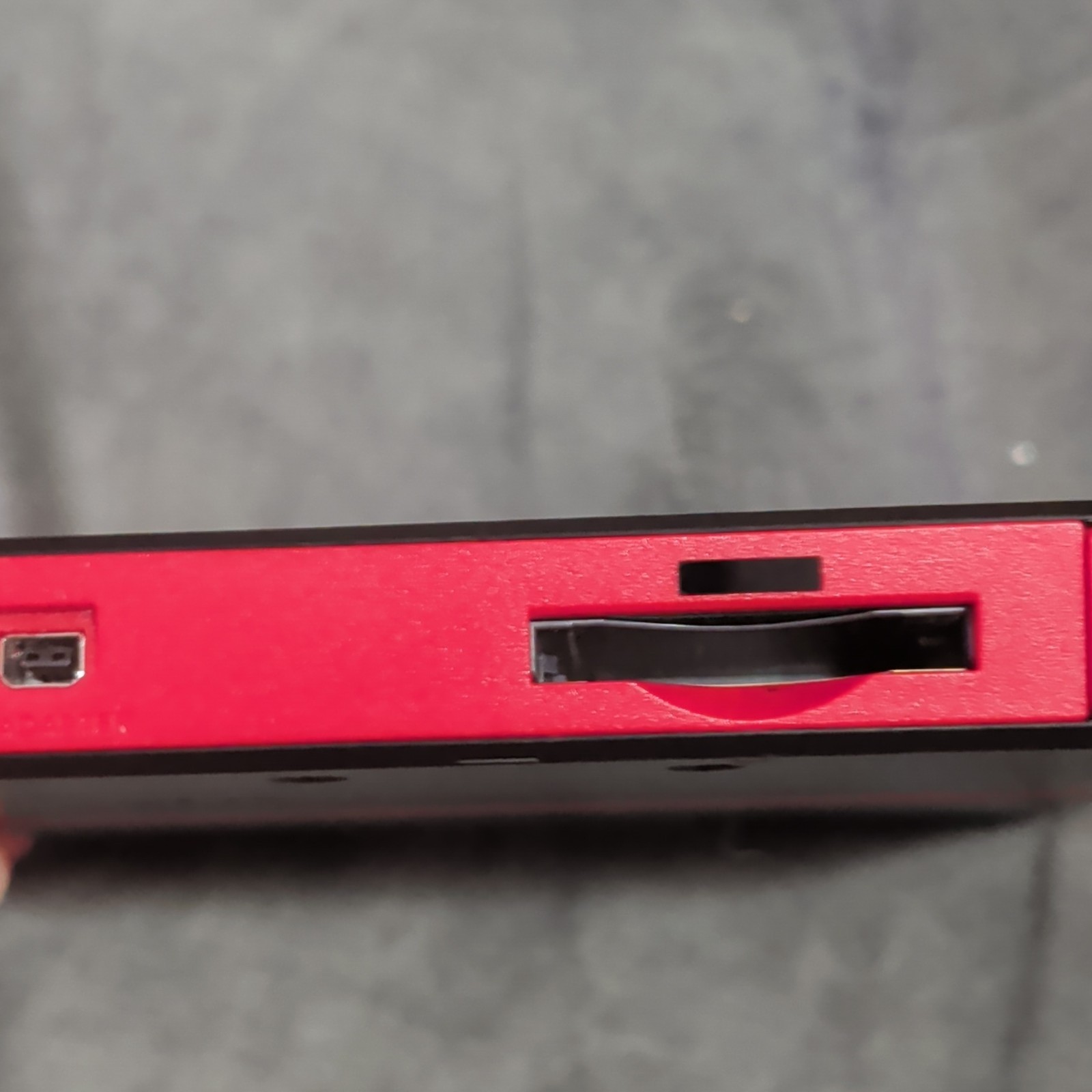 Nintendo 2DS Handheld Video Game Console System Black/Red