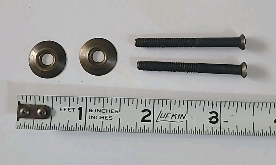 CVA Hawken Lock Plates Screws .50 Cal Muzzleloader Black Powder Washers