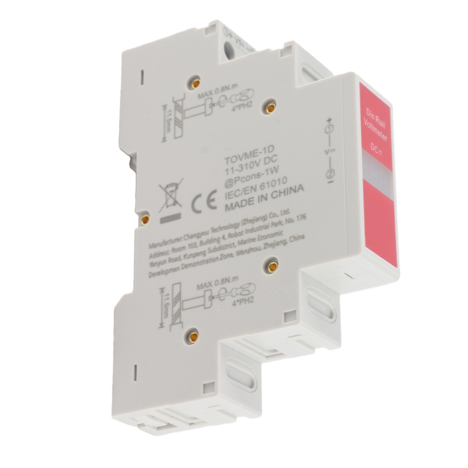 DC Voltage Meter Accurate Switching Output For Electrical Use Easy To Use