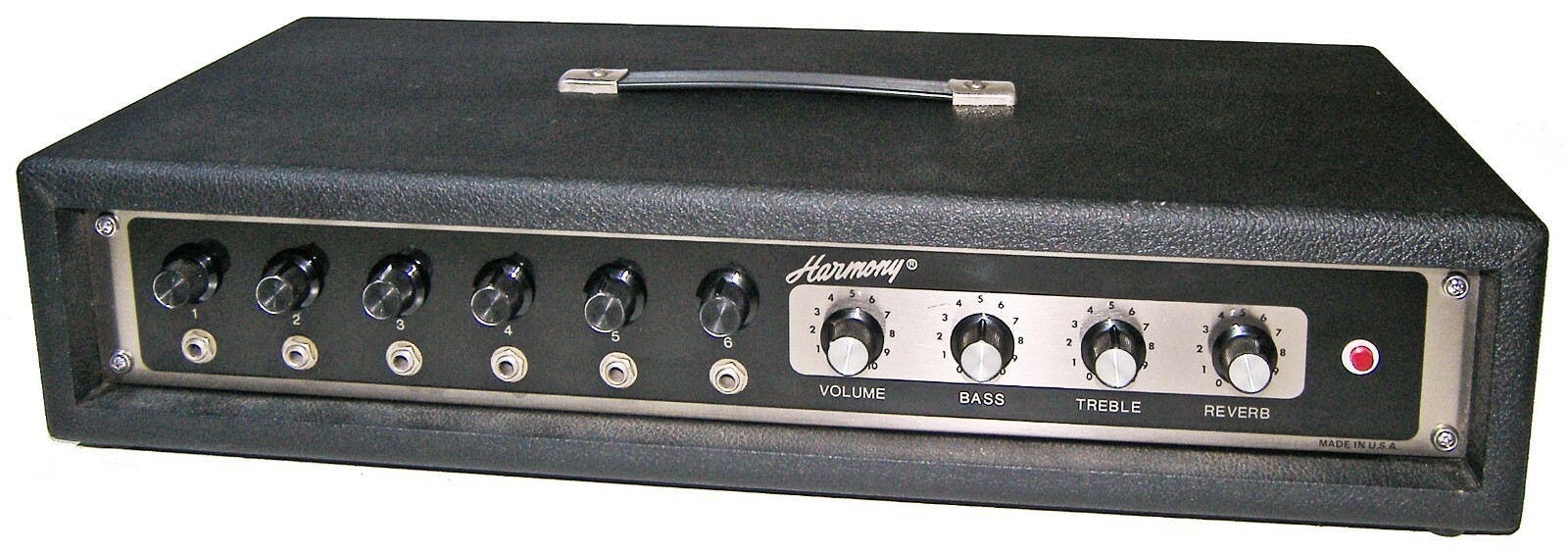 🔥【PRO SERVICED】Harmony 7005-90 6-In/2-Out PA Amp/Mixer w Reverb Tank!🔥GUARANTY