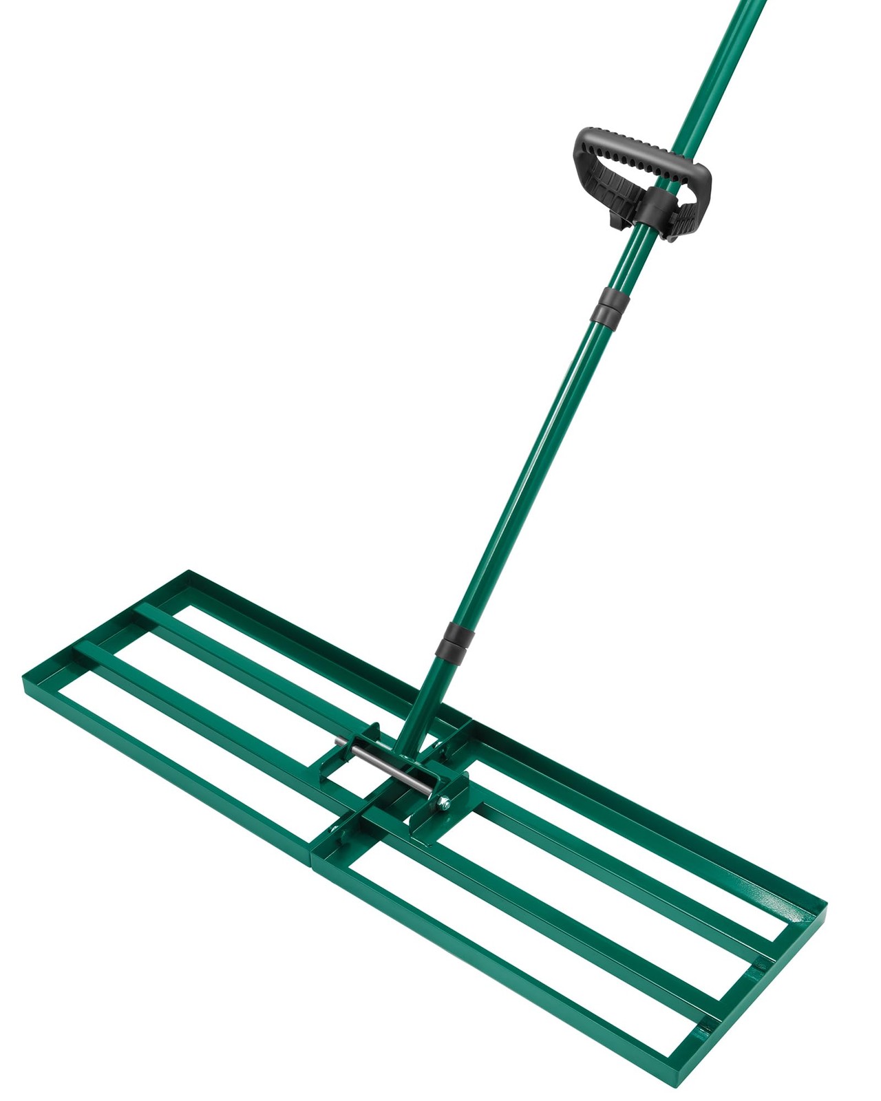 Best Lawn Leveling Rake 30x10'', Yard for Soil with Adjustable Handle, Stainless