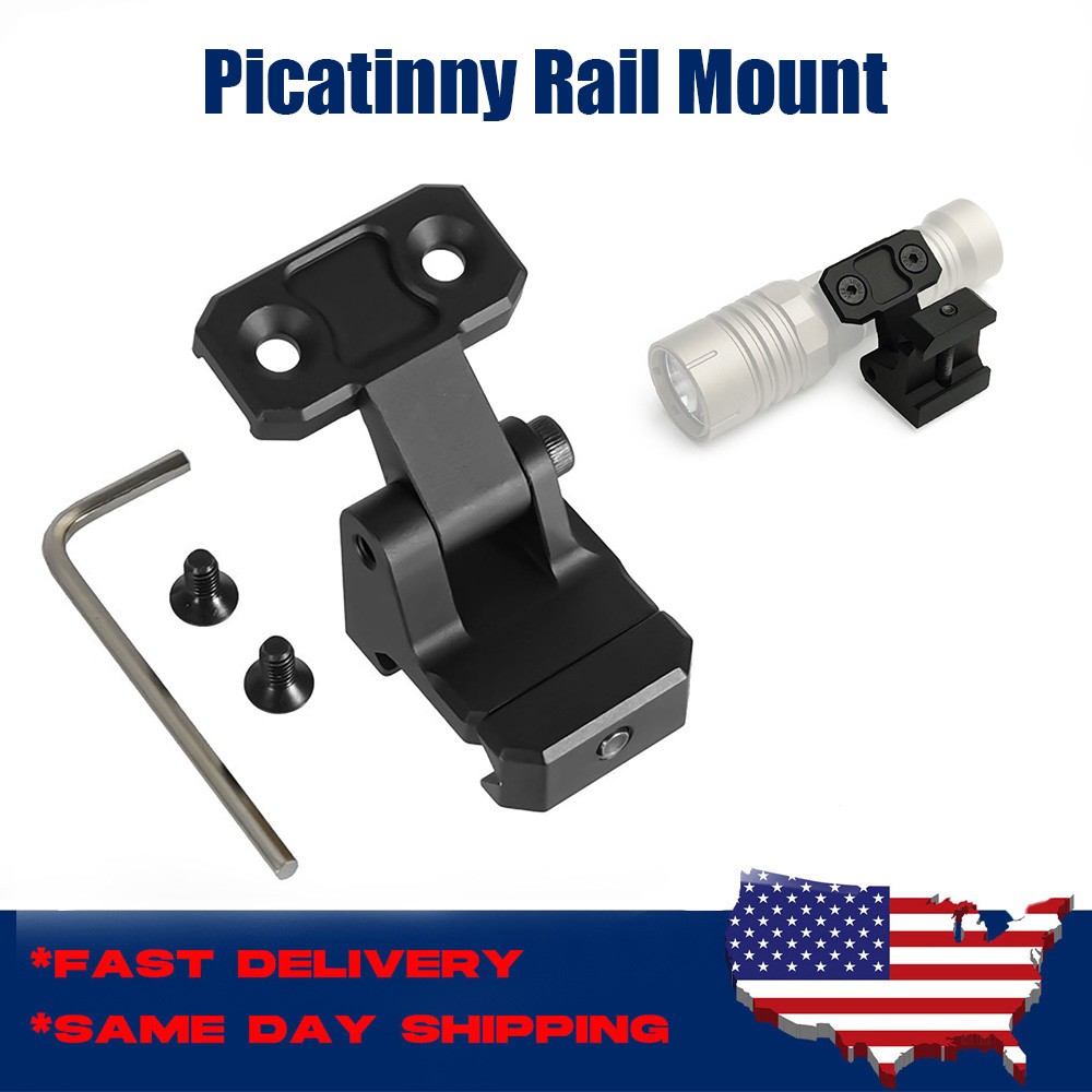 SOTAC Tactical Flashlight Picatinny Rail Side Mount For M300/M600 Weaponlight US