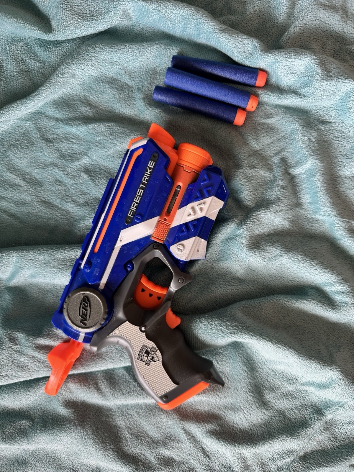 NERF N-strike Firestrike - Blue With Darts