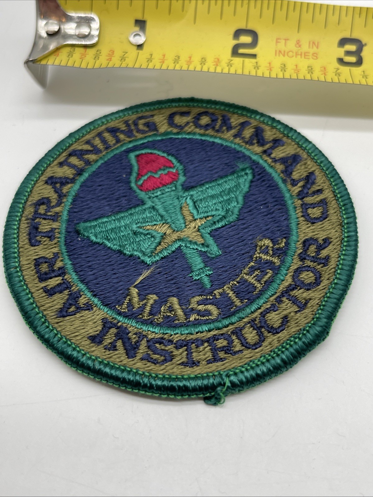 U.S. Military USAF Air Training Command Instructor MASTER Patch Insignia Subdued