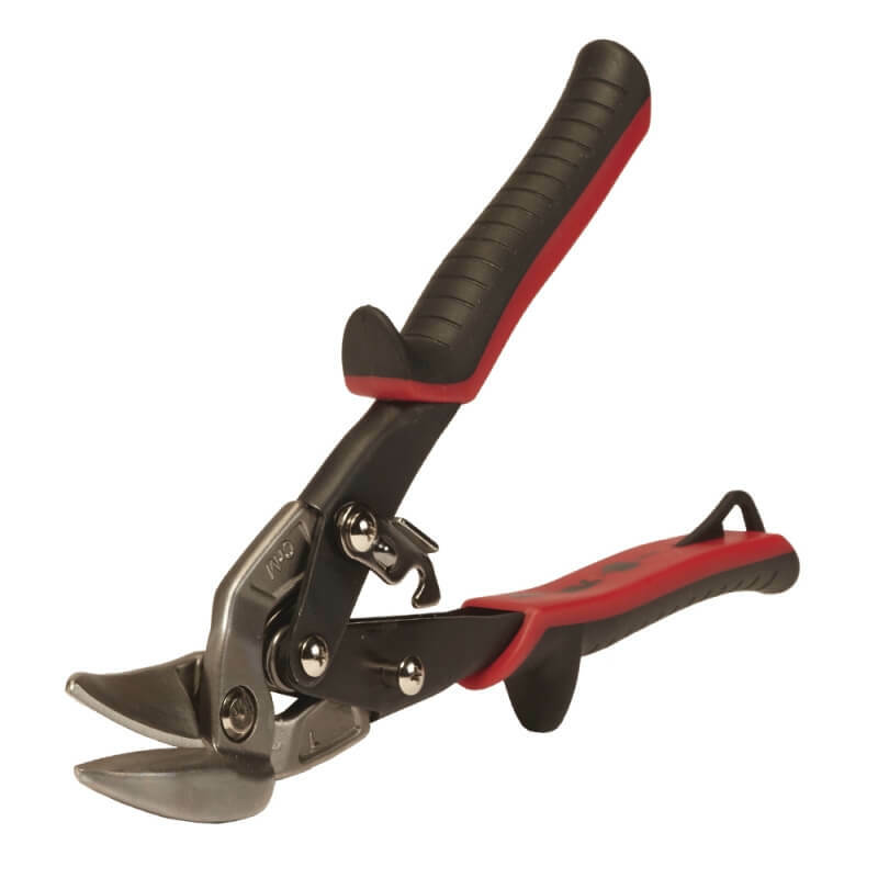 Malco Tools AV6 Offset Aviation Snip with Power-Fit™ Hand Grips - Left Cutting