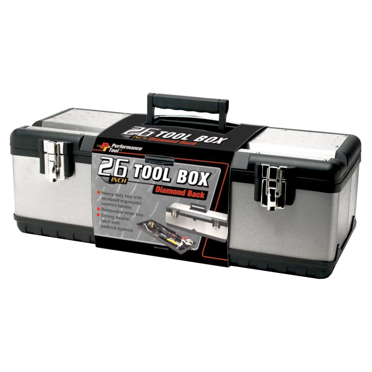 Wilmar Corp. / Performance Tool 26" Steel Tool Box