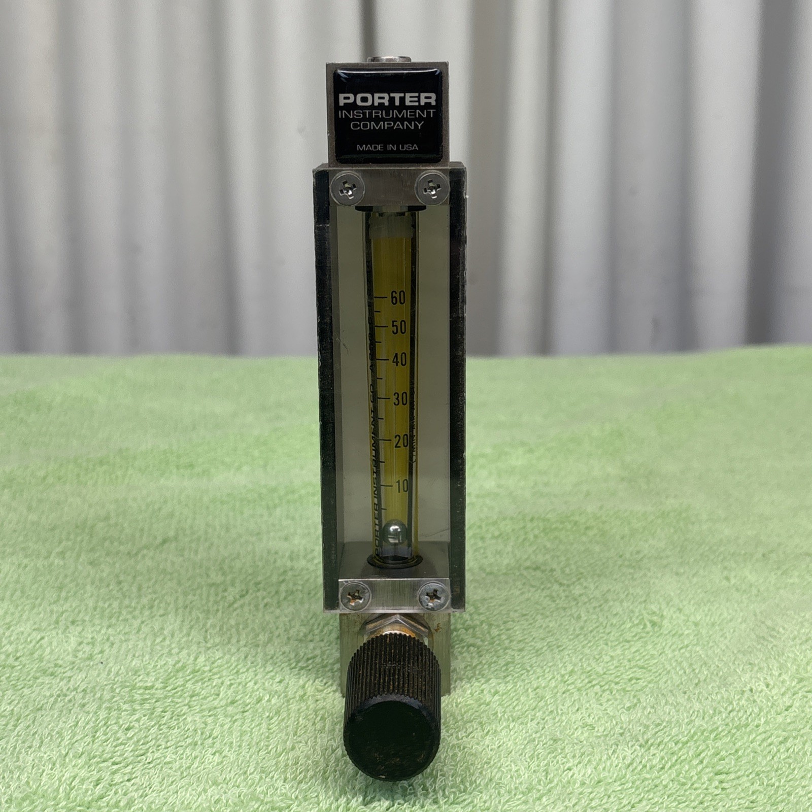 Porter Instrument Company Flow Meter with ends
