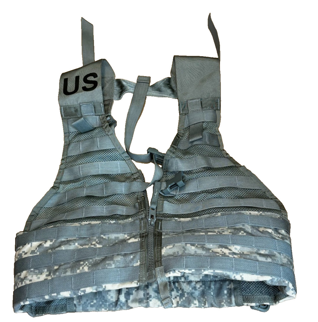 USGI ACU MOLLE Tactical Load Bearing Vest LBV – Mesh Assault Vest UCP-Ships free