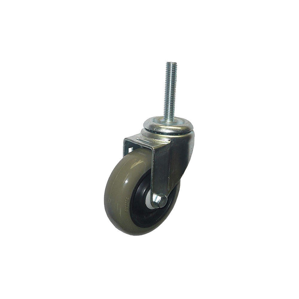 GRAINGER APPROVED 20TM25 Stem Caster,4"dia,Polyurethane,275lb 20TM25