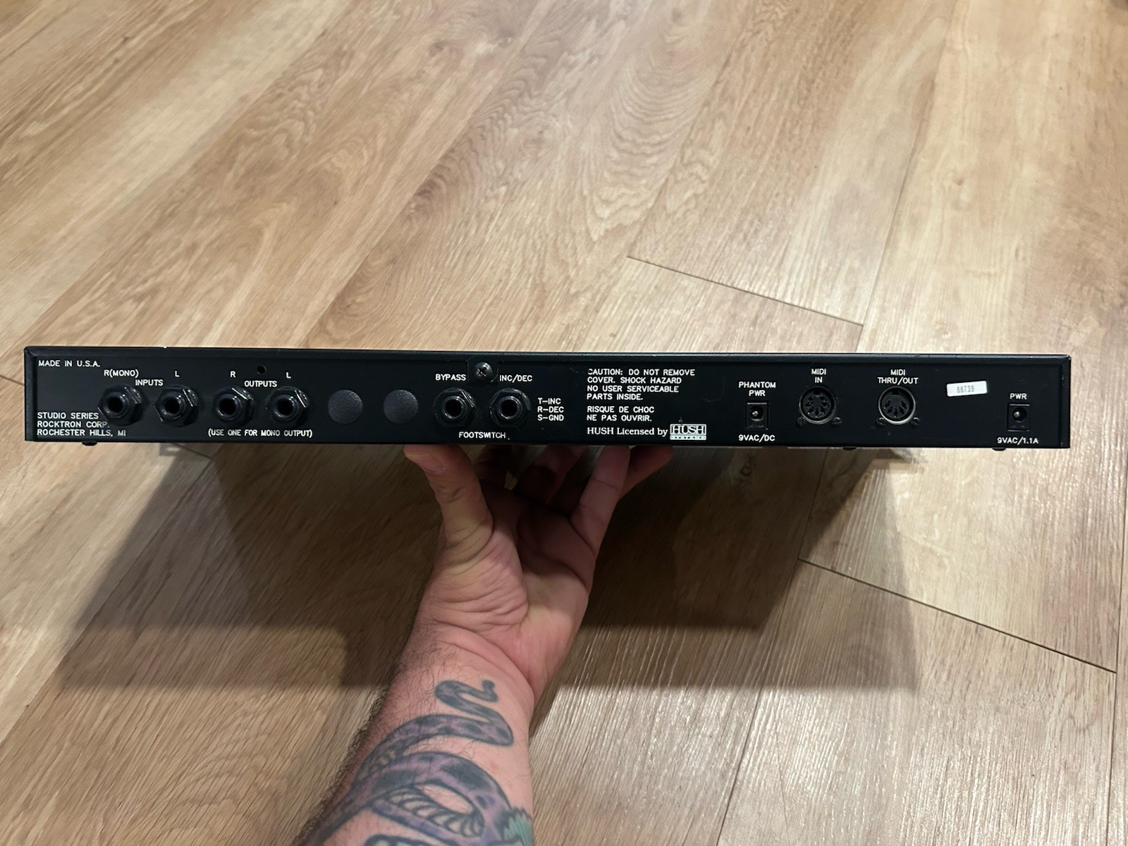 Rocktron Intelliflex 24-Bit Intelligent Effects Processor Triple Converter