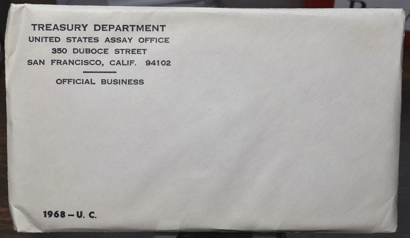 1968-P&D U.S. Mint Uncirculated Set - Sealed