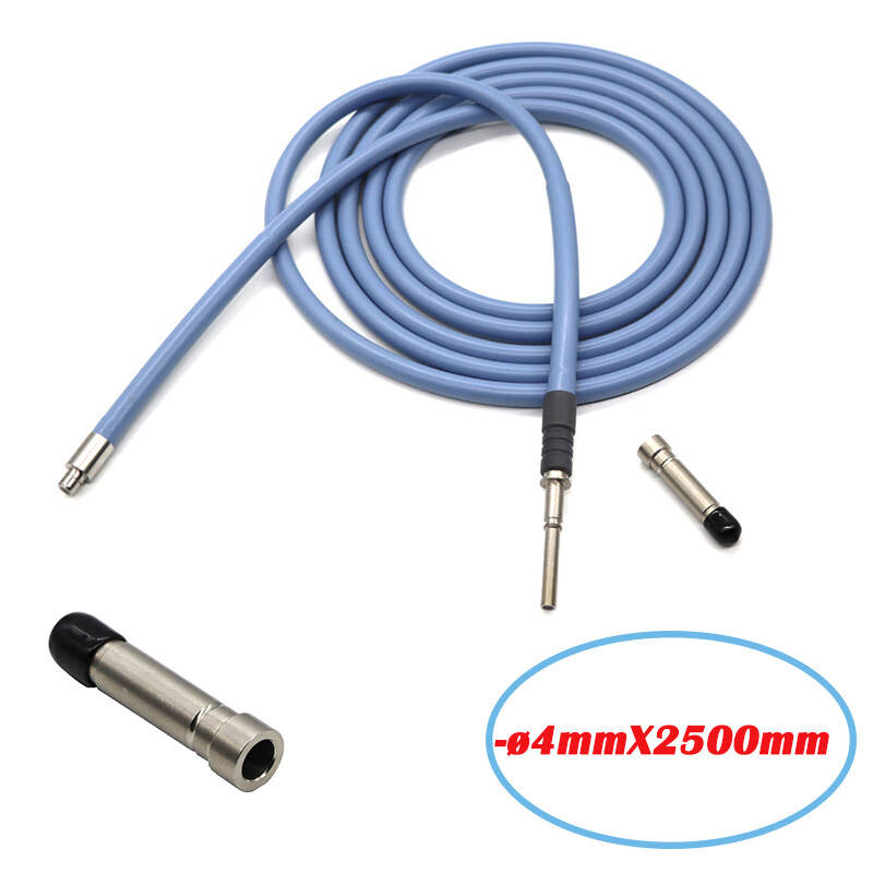 4X2.5M Medical Fiber Optical Cable light source endoscope For  Wolf + STRYKER