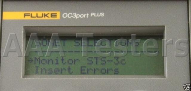 Fluke OC3port Plus ATM Analyzer OC3-P2 OC3P2 OC3 P2
