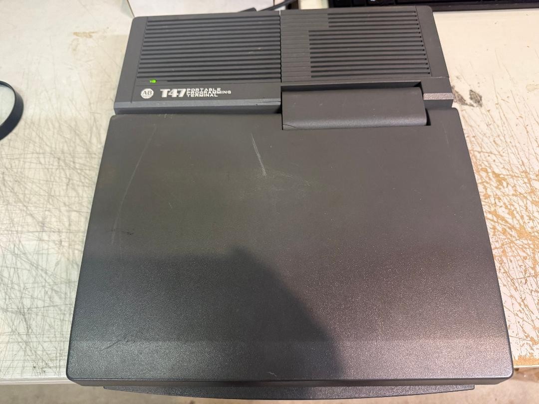 Allen Bradley T47 Portable Programing Terminal, Powers ON,  For Parts
