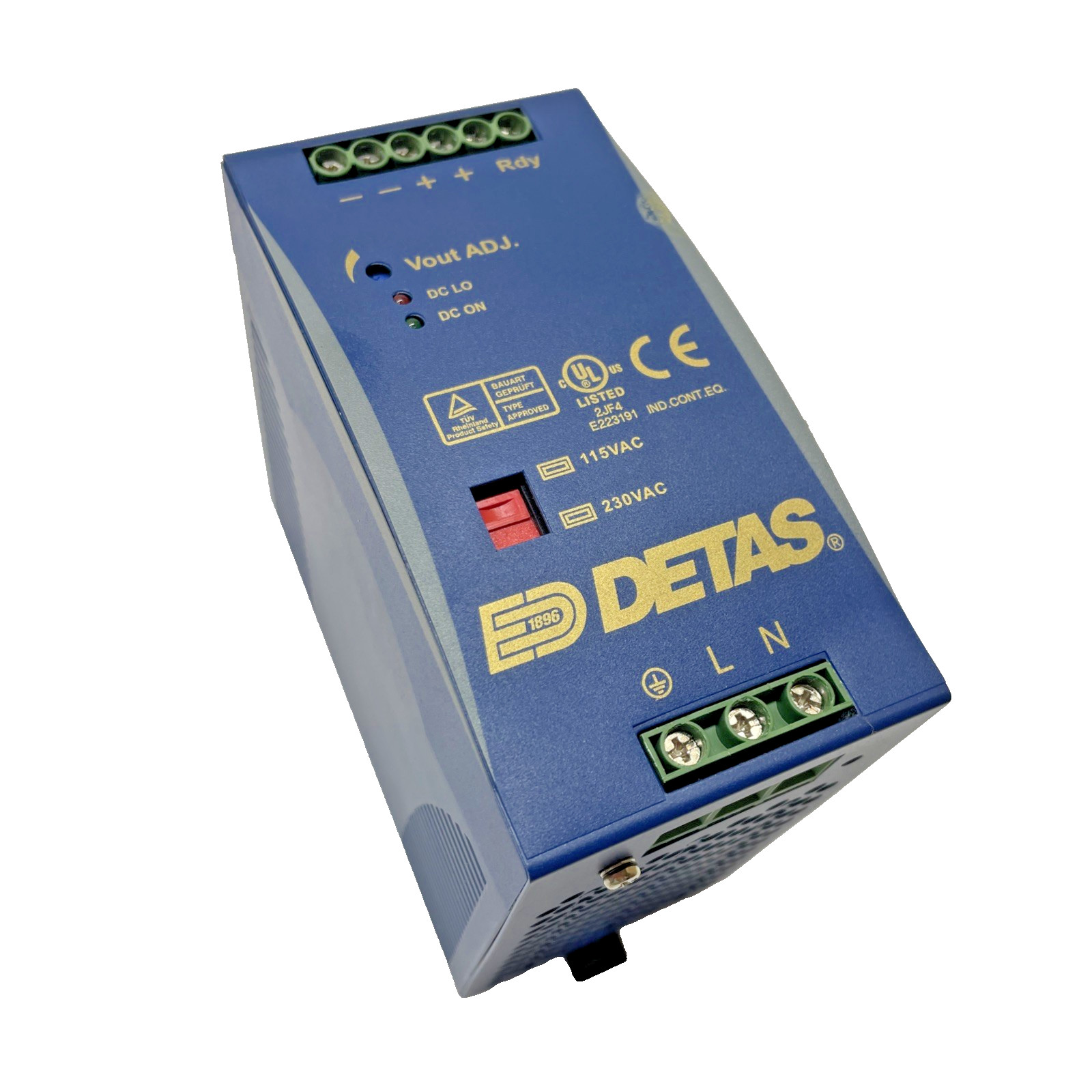 DETAS GSASWD05-24FSA Power Supply 24 VDC / 5A