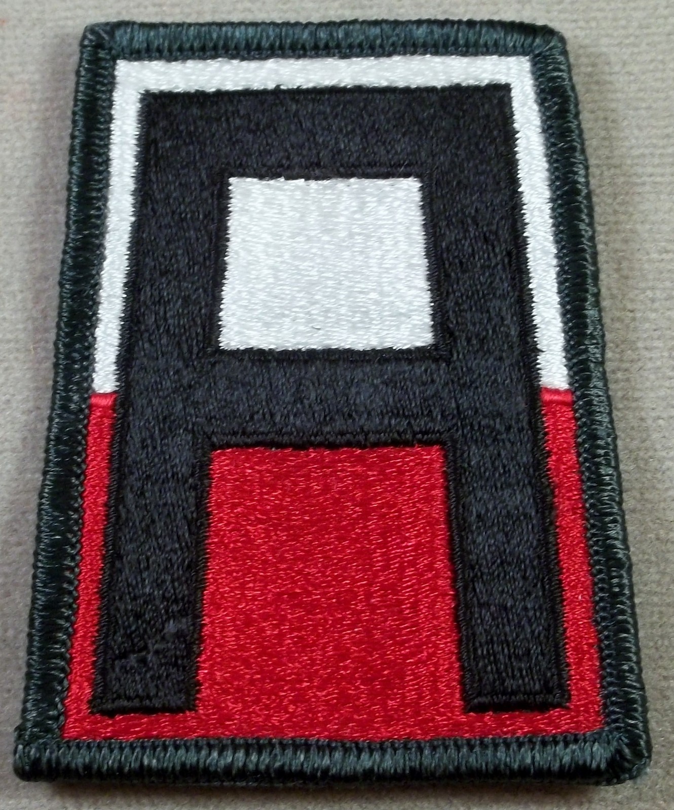 US Army 1st Army Full Color Merrowed Edge Patch