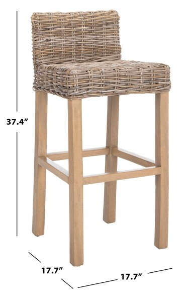 Safavieh CYPRESS BARSTOOL, Reduced Price 2172773077 FOX6502B