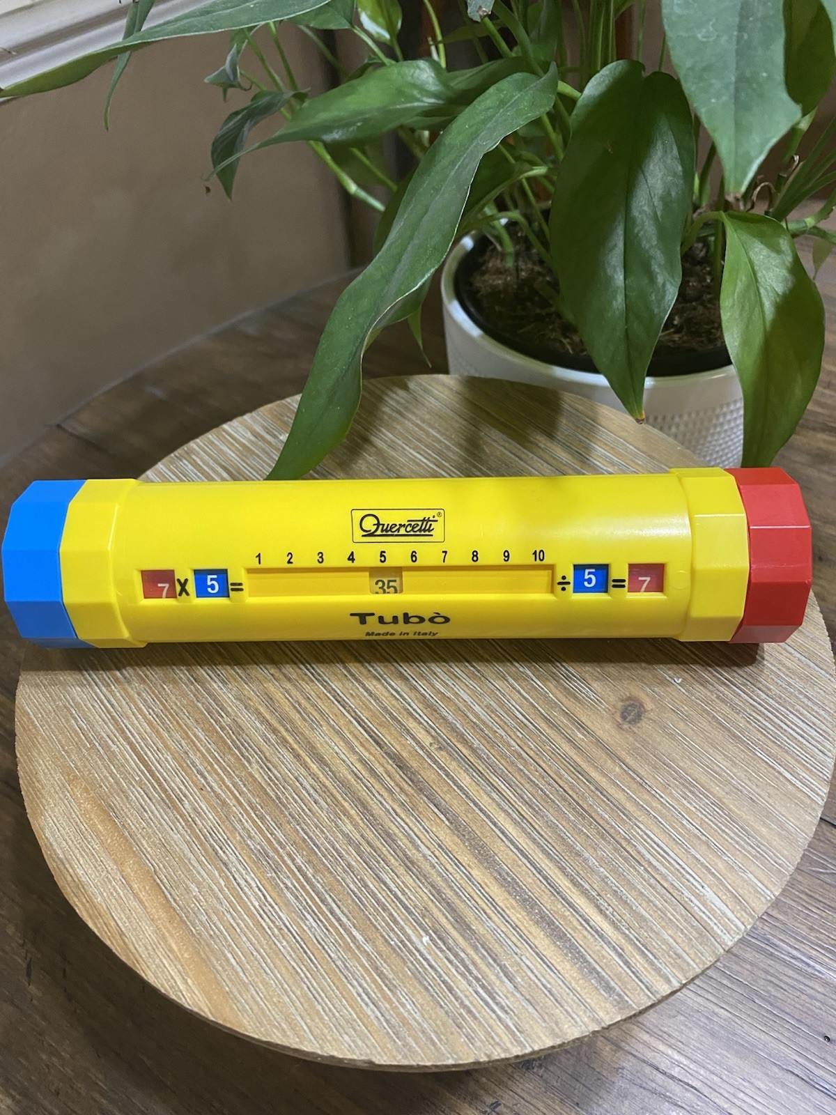 Quercetti Q2561 Tubo Pitagorico Educational Toy Multiplication & Division Tables