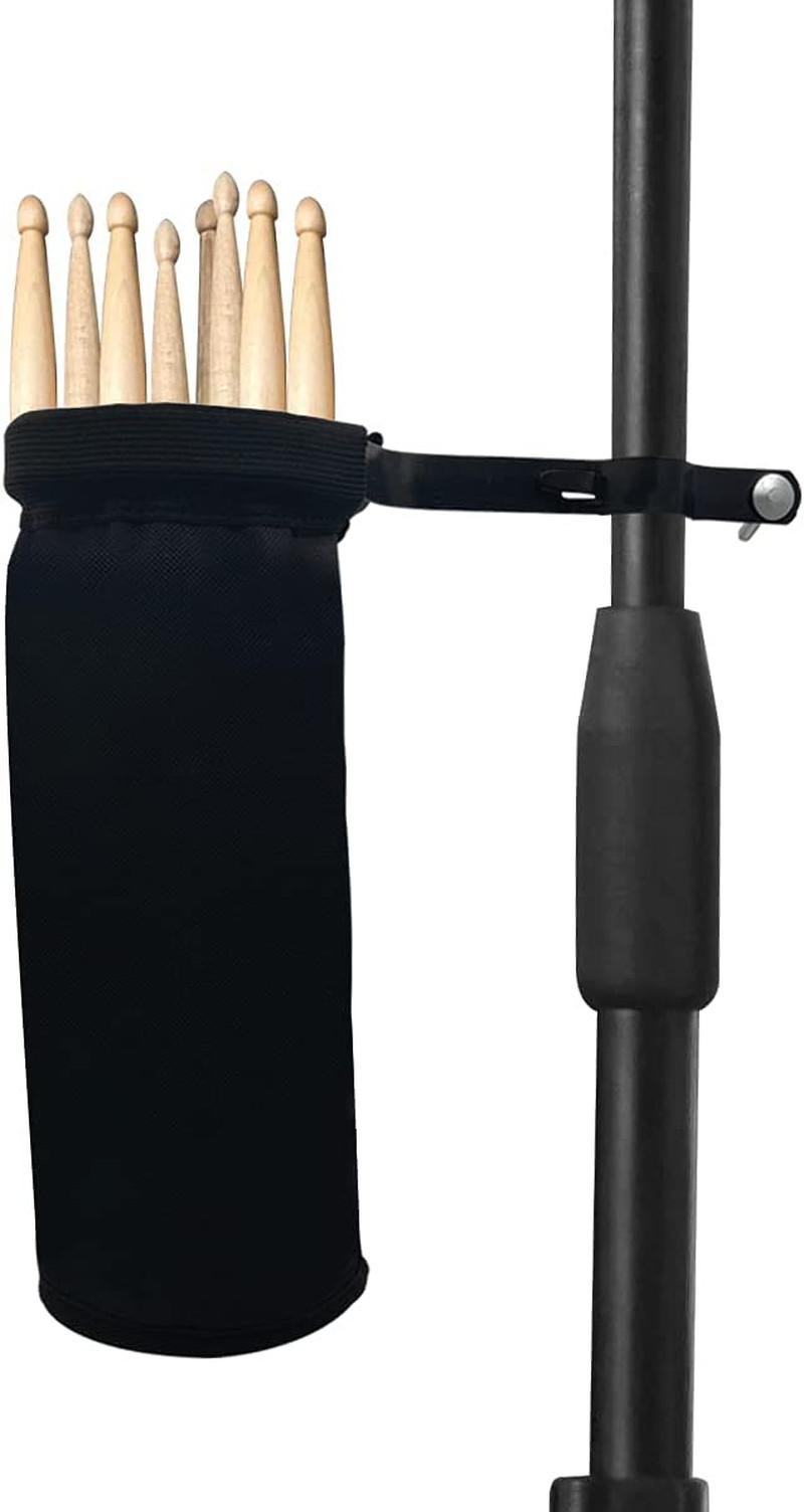 Drumstick Container Bag, Drum Stick Holder Drumstick Nylon Bag for Drum Set Clam