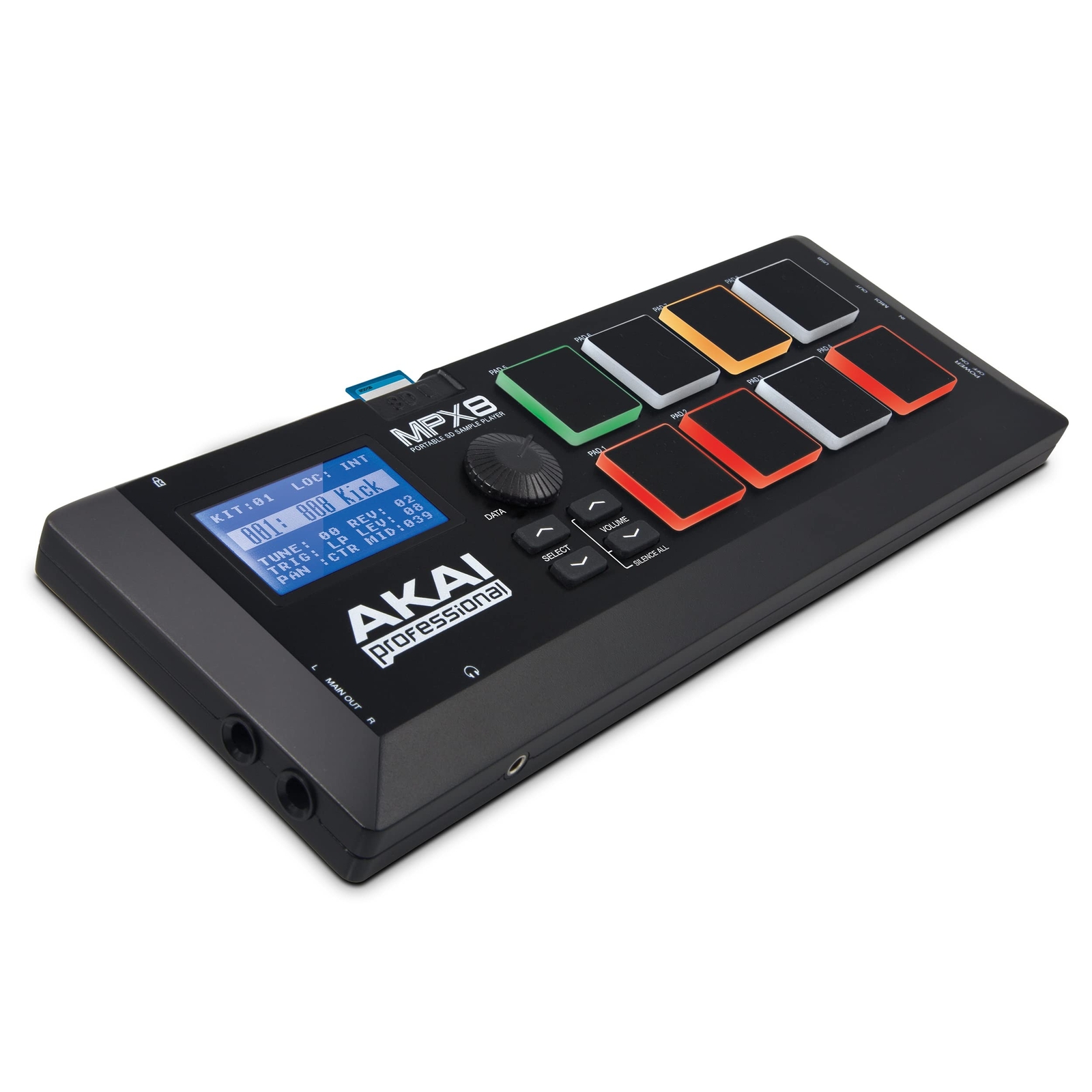 AKAI Professional MPX8 - Portable Sample Pad Controller With 8 Performance-Re...