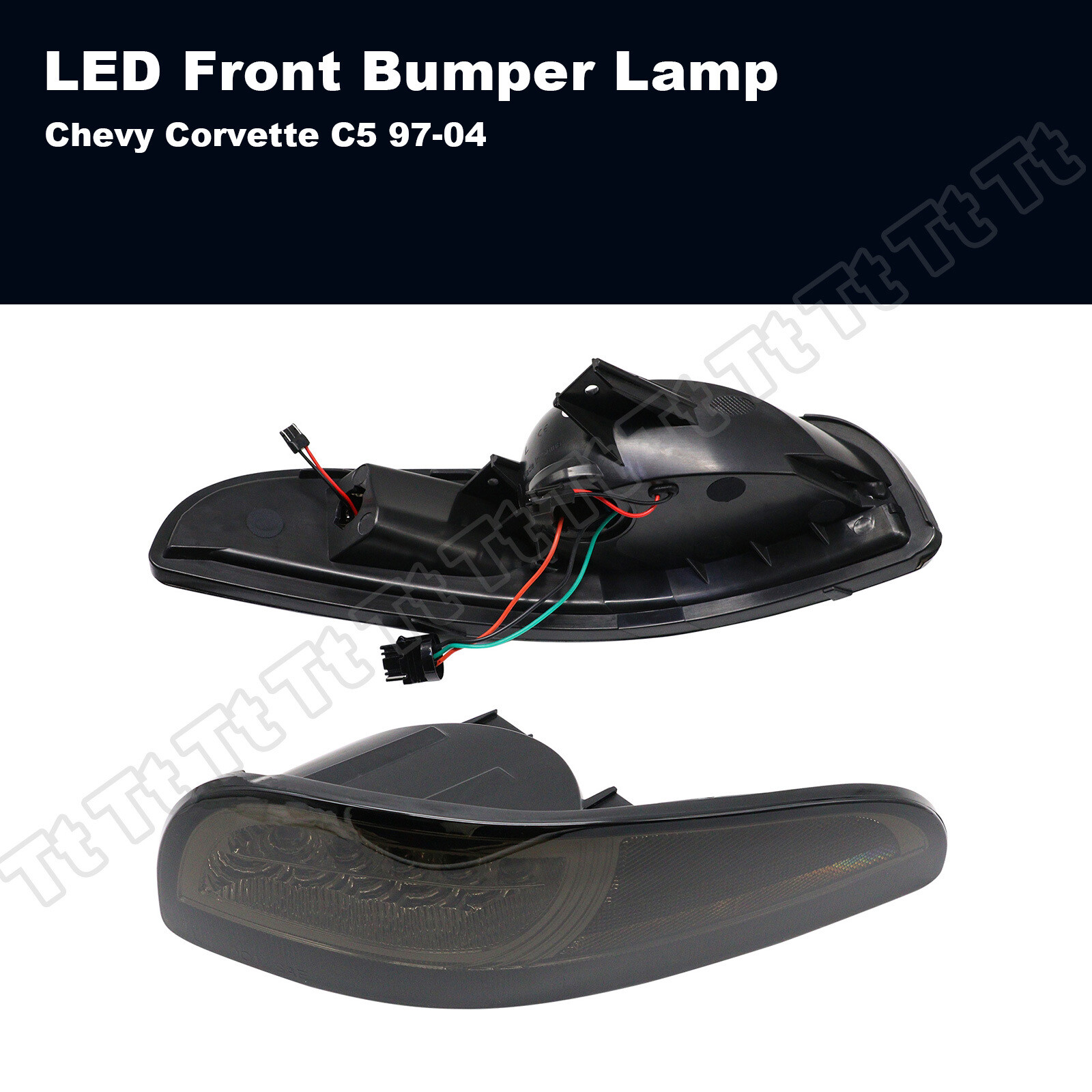 For 97-04 Chevy Corvette C5 Sequential LED Turn Signal Lights Hyperflash Harness
