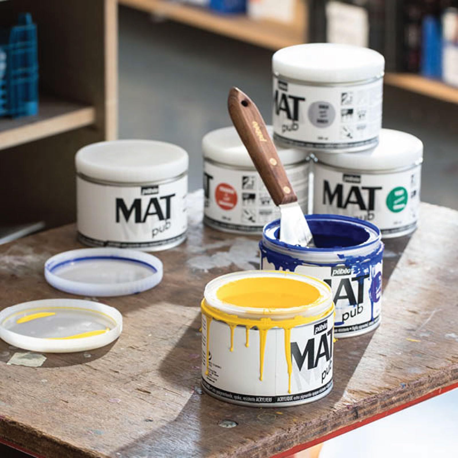Mat Pub extra fine 140 ml-Ivory Black Acrylic Paint