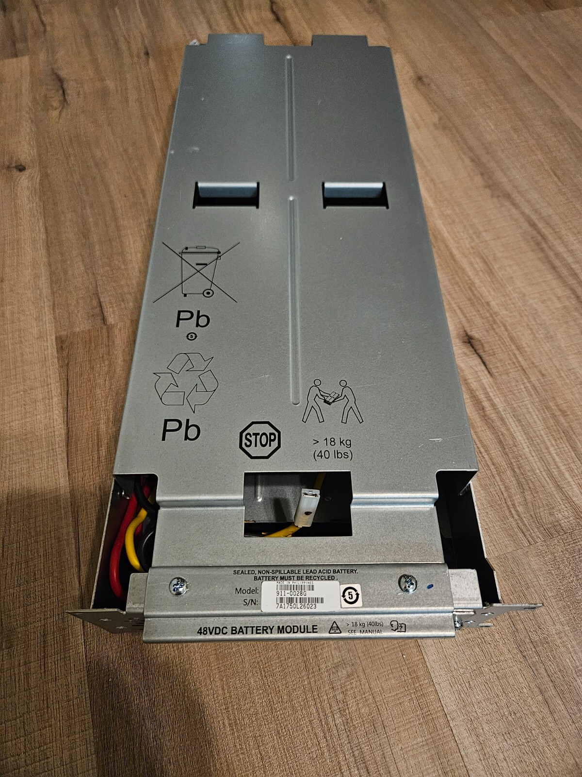 APC RBC43 911-0028G Replacement Battery Cartridge for APC UPS ***NO BATTERIES***