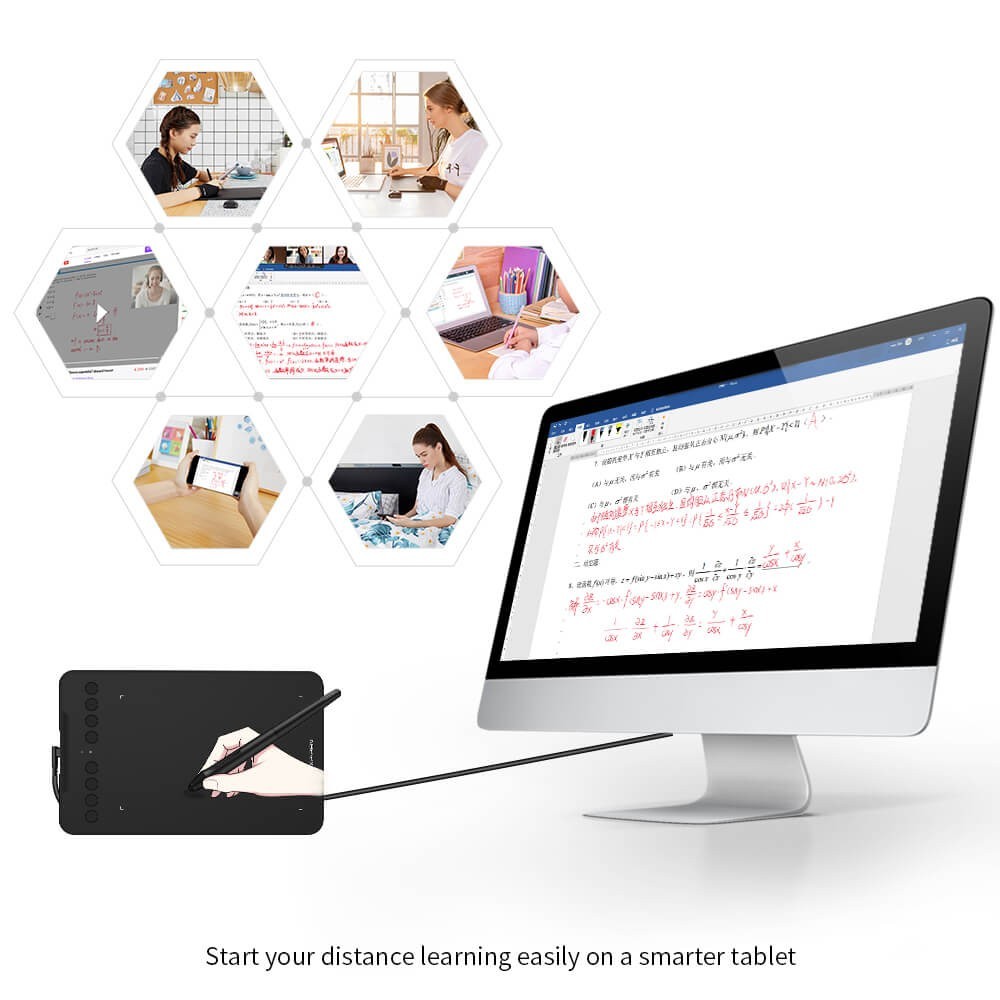 XPPen Deco Mini7W Wireless Graphics Drawing Tablet 8192 Level Refurbished