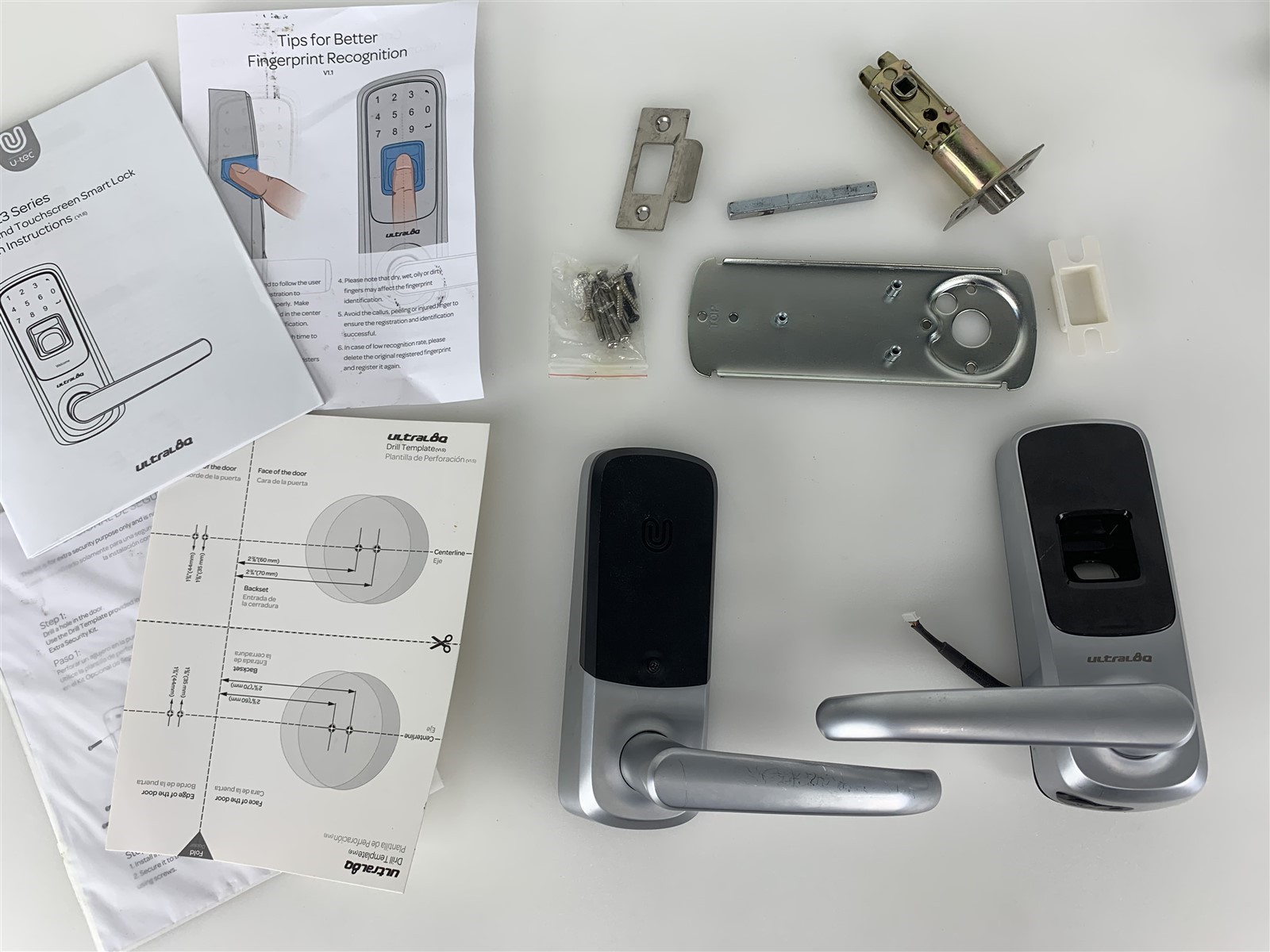 ULTRALOQ UL3 Fingerprint & Touchscreen Smart Lock - Preowned
