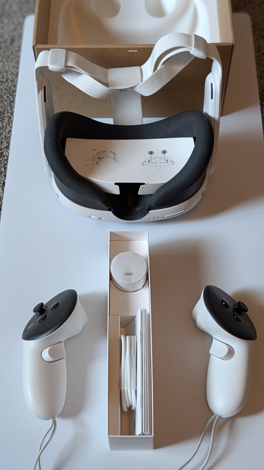 Meta Quest 3 512GB Standalone VR Virtual Reality Gaming Headset & Controllers