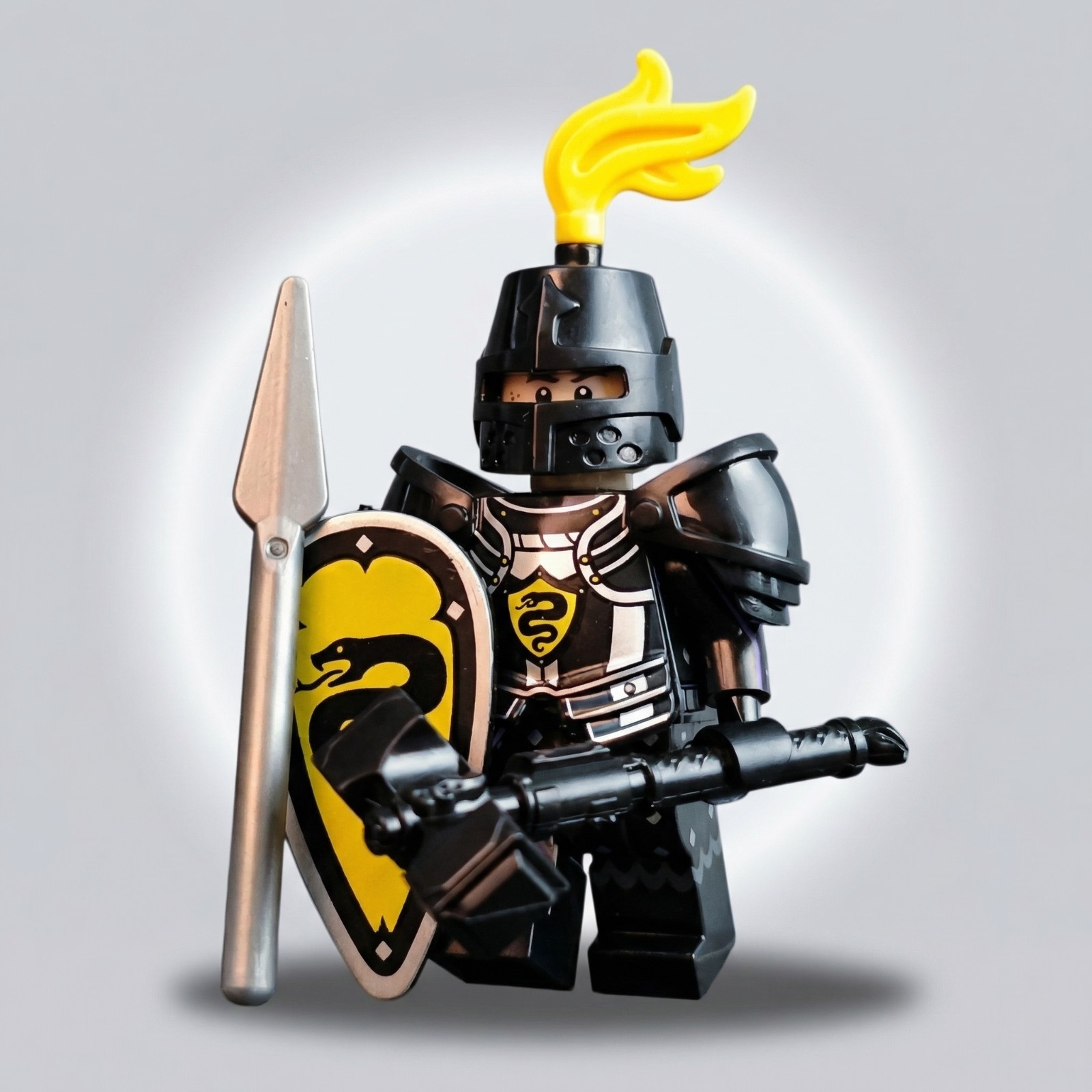 MOC LEGO Armored Knights, Sword, Shield, Custom Minifig Perfect Gift
