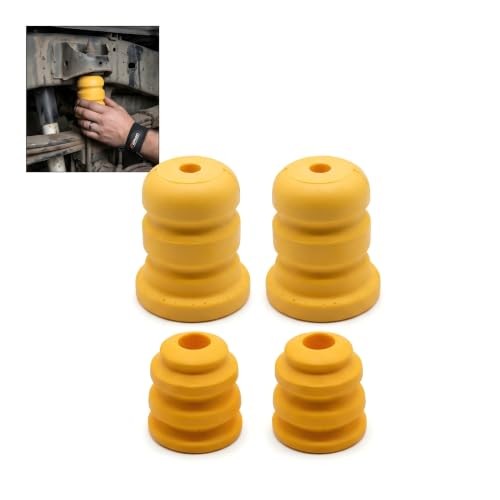 4PCS Front & Rear Bump Stops Suspension, Car Front Lower Suspension Bump