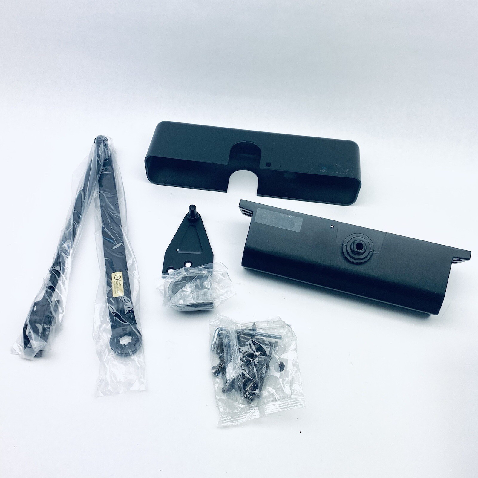 CRL PR80 BLK, ADJUSTABLE SPRING POWER SIZE 2 TO 5 SURFACE MOUNTED DOOR CLOSER