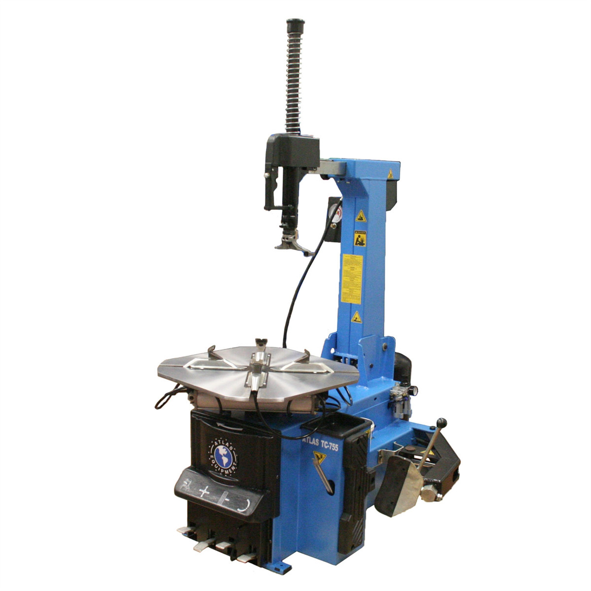 Atlas Automotive Equipment TC755 Tire Changer, Tilt-Back Design, 26-Inch Turntab