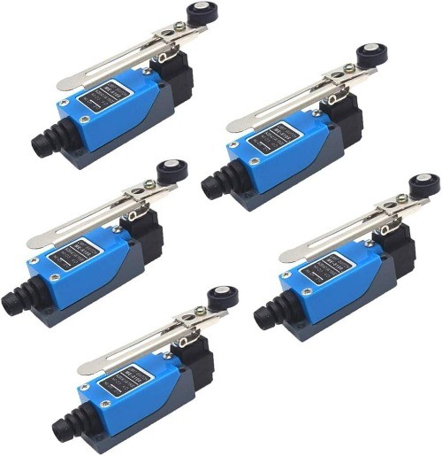 ME 8108 Limit Switch 5PCS Adjustable Roller Lever Arm NC NO CNC Mill Laser