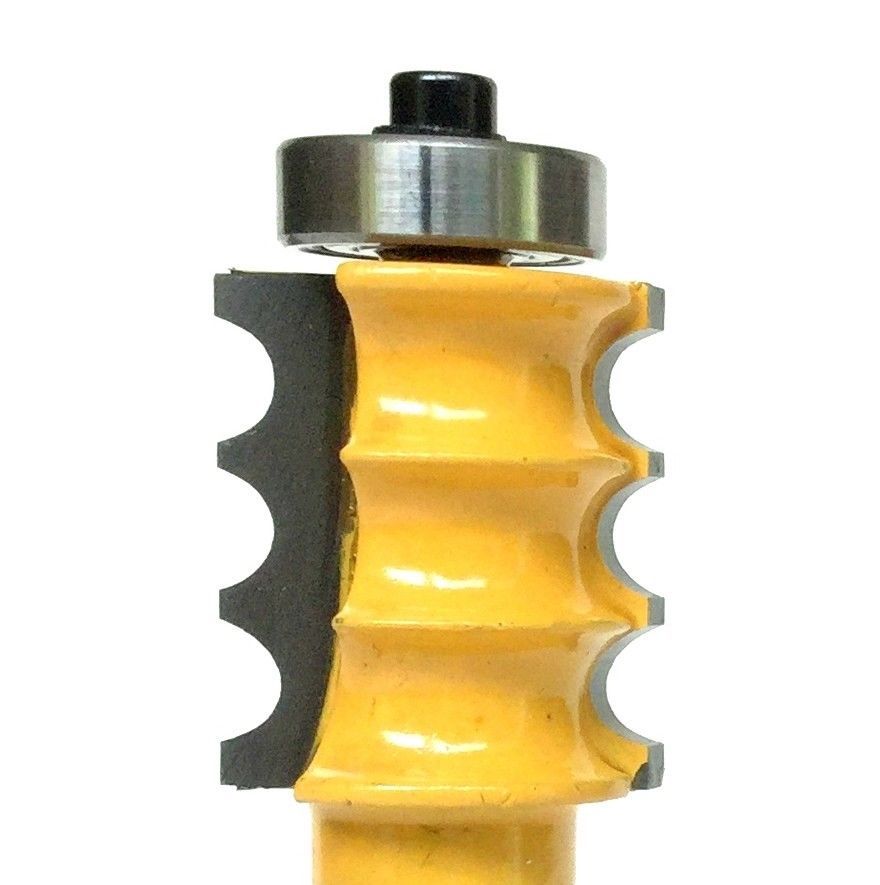 1 pc 1/2" Shank with 1/8" Rad. Triple Bead Router Bit S