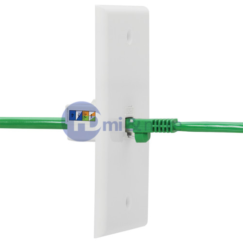 2x Cat5E Punch Down Keystone Jack RJ45 CAT5 White