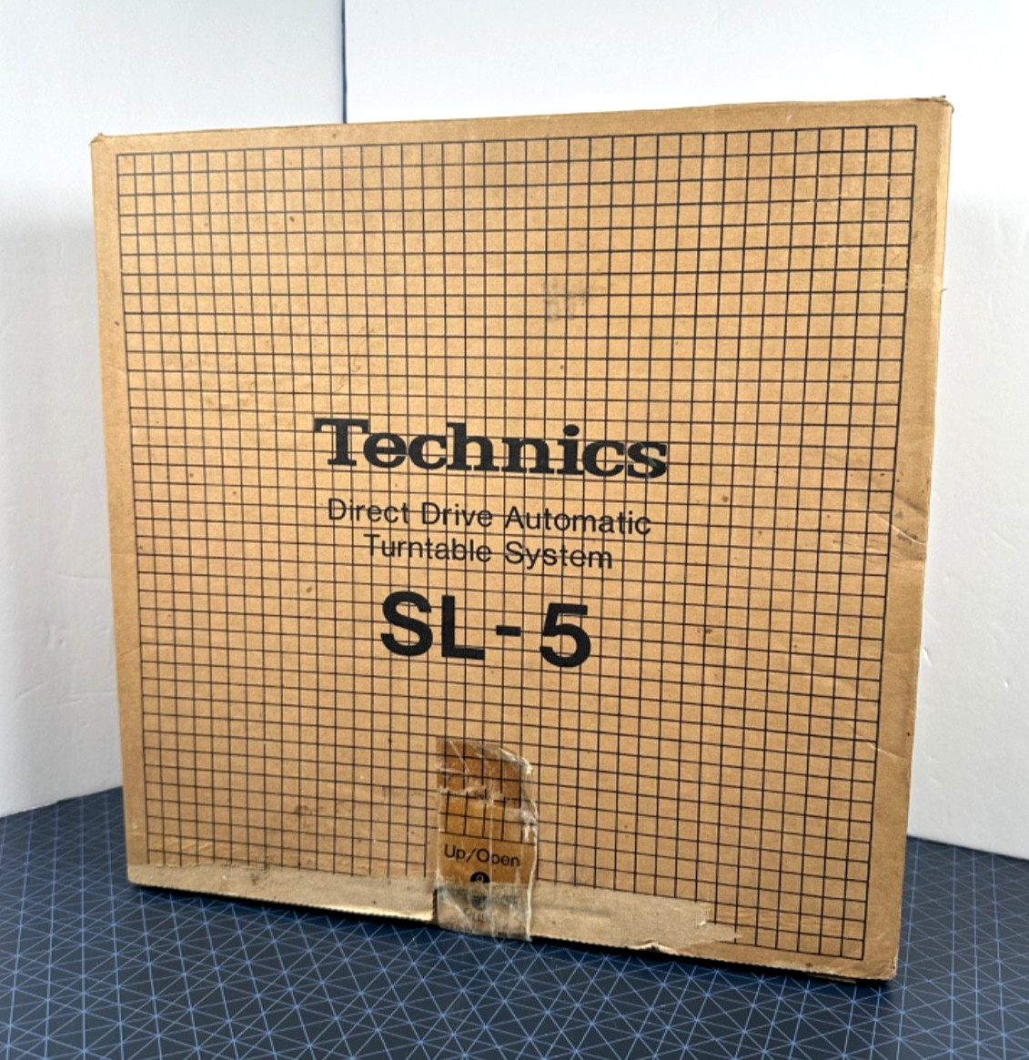 Technics SL-5 Direct Drive Linear Tracking Turntable - Tested, w/ Box & Manual!