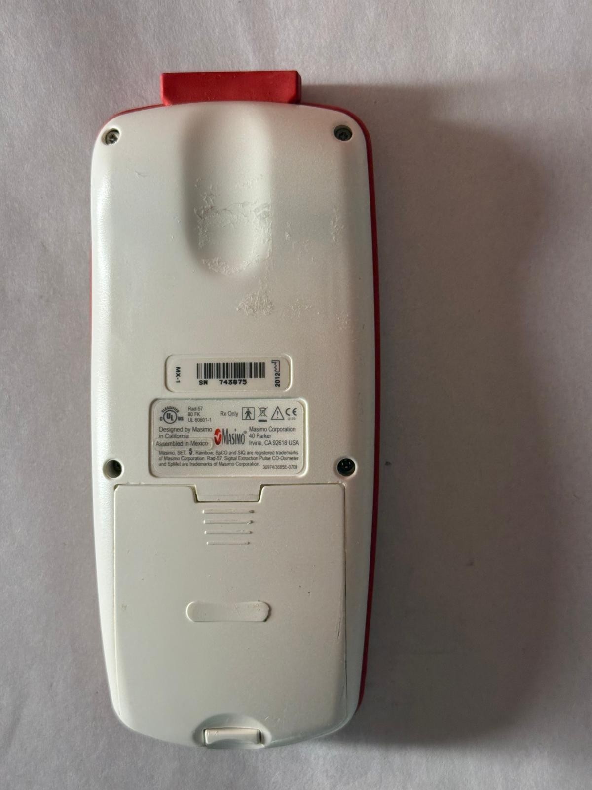 Masimo Rad-57 Pulse Oximetry