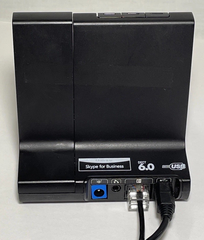 Plantronics Poly W8200B Wireless Charging Headset Base Only - Tested Working