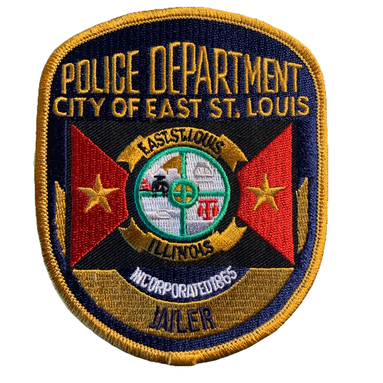 City of East St. Louis Illinois Police Department Jailer Patch 2E