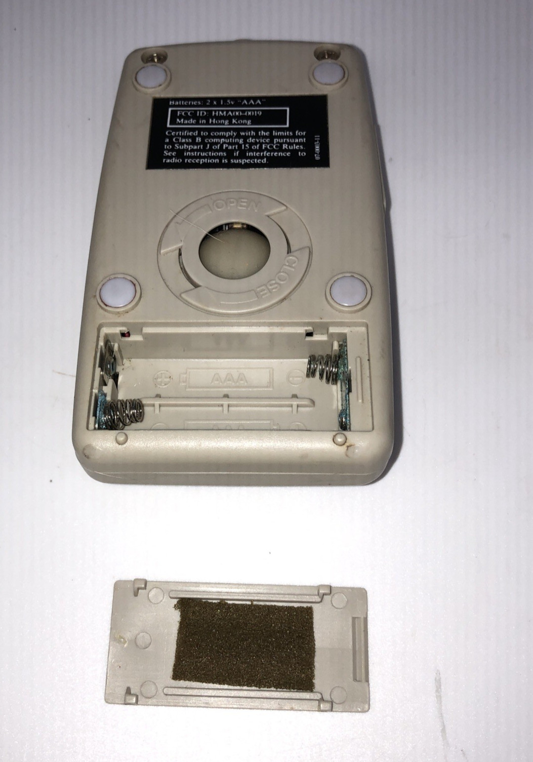 Vintage Practical Solutions Wireless Mouse With Receiver - circa 1990 - Untested